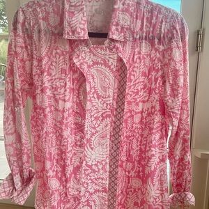 Cino- designer blouse - worn twice.  Excellent condition.  Great for travel.